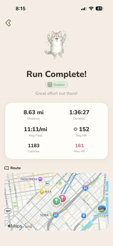 The Mariposas iOS app